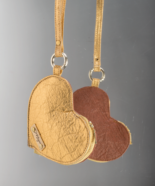 Piñatex - Coin Wallets - Heart