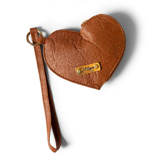Piñatex - Coin Wallets - Heart